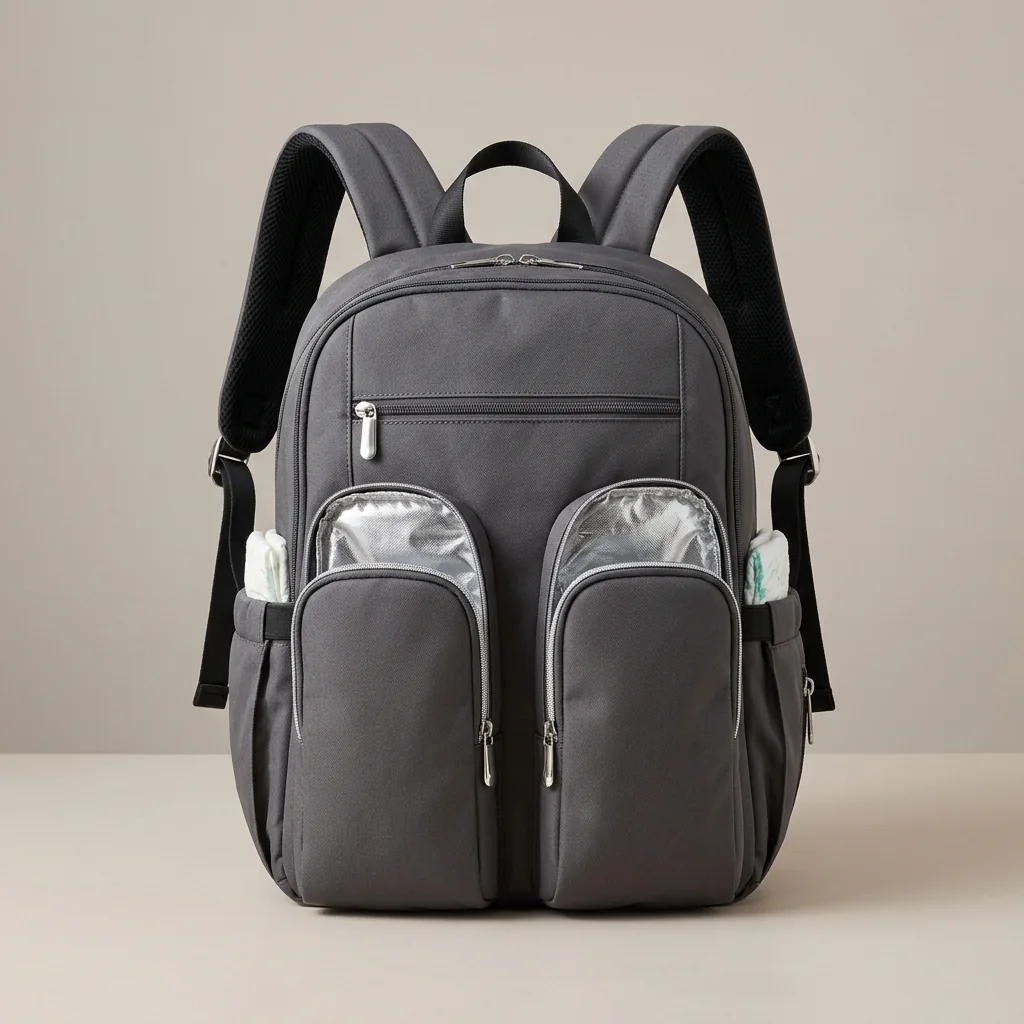 Expandable Diaper Backpack